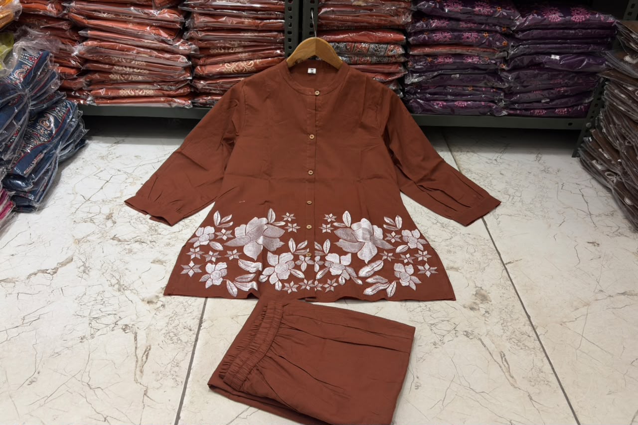 🌸 PREMIUM COTTON CO-ORD SET 🌸